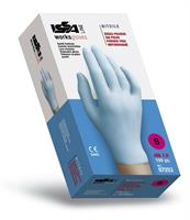 GUANTO NITRILE M/BLU   CF.100PZ T/S