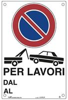 CARTELLI RIMOZ.AUTO LAVO DAL/AL PVC